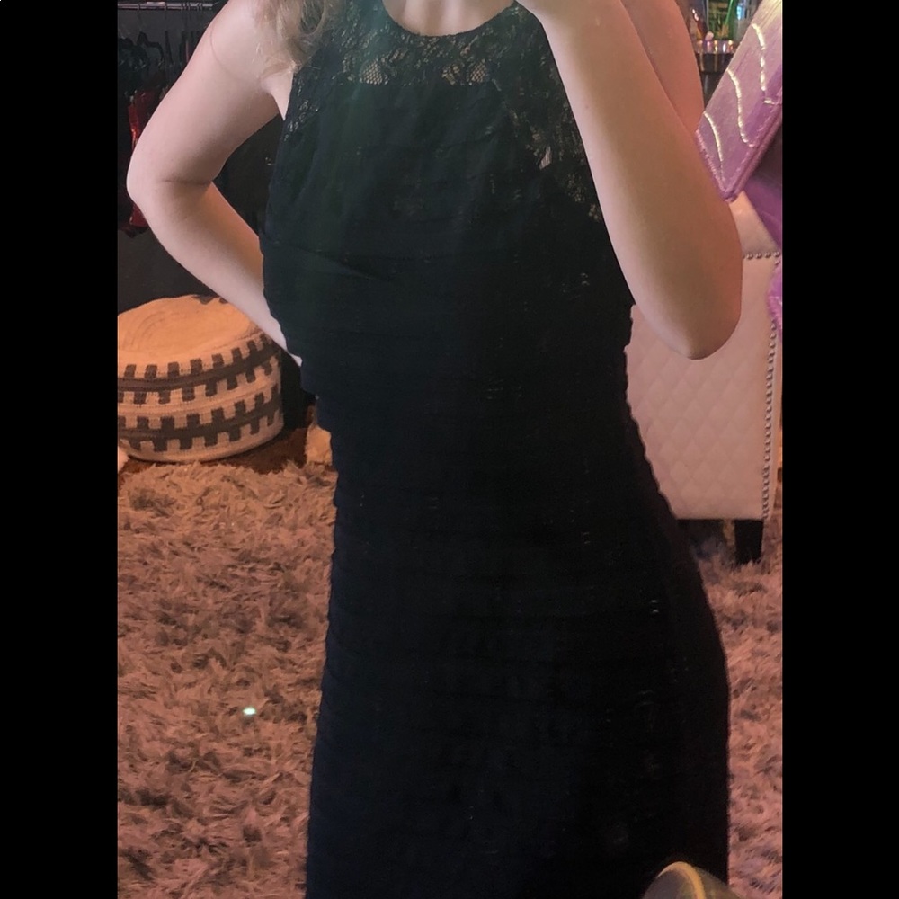 adrianna papell bodycon lace dress